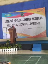 Apresiasi & Penghargaan kepada wajib pajak PBB-P2 Tahun 2019